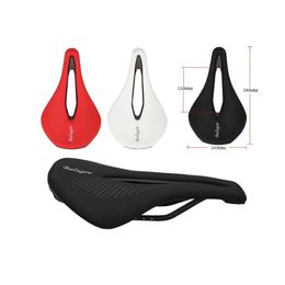 Bicycle Seat MTB Road Bike Saddle PU Breathable Soft Seat For Man Cycling Saddle Trail Comfort Races Seat Bicycle Accessories