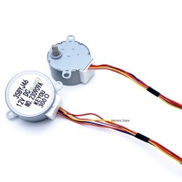 35BYJ46 300 ohm Stepper motor DC 5V 12V 24V Permanent magnet Gear small stepper motor Humidifier repair (10MM shaft)