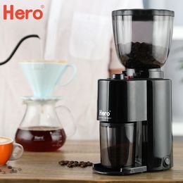 E07 Electric Coffee Grinder Kitchen Coffee Bean Grinding Grains Spices Herbs Nuts Dry Food Grind Machine Electronic 220V