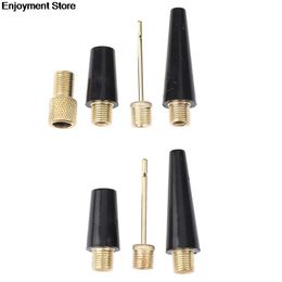 3/4pcs Ball Needle Nozzle Adapter Kit for Basketball Football Bicycle Tire Inflate Pump Parts Accessories