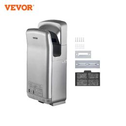 Dryers VEVOR Jet Hand Dryer, Electric Commercial Blade Hand Dryer, ABS Air Hand Dryer w/ HEPA Filtration Wall Mount Vertical Hand Dryer