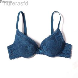 Bras Beauwear B C Small Chest Size Women Bra Thin Cup Mould Soft Cotton Brassiere Hollow Out Lace Underwear Sexy Lace Bh 34 36 38 240410