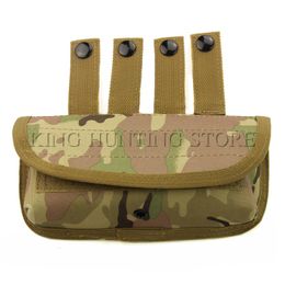 Tactical Molle Bandolier 12 Gauge Gauge Pouch Airsoft Cartridge Ammo Bag Magazine Holder Bag Shell Paintball Hunting Accessories