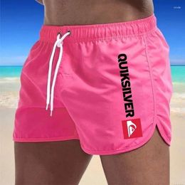 Men's Shorts Quick Dry Trunks Fitness Beach Fashion Luxury Swim Board Overview Summer