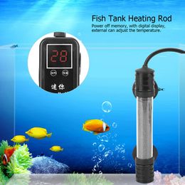 Aquarium Submersible Water Thermostat Heater Mini Heating Rod Constant Temperature Control 25/50/100W aquarium heater