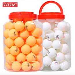 YYTZM 6/24/60 Pcs 3 Star 40mm 2.8g Table Tennis Balls Ping Pong Balls for Match New Material ABS Plastic Table Training Balls