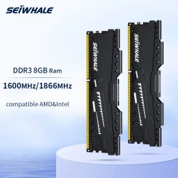 RAMs SEIWHALE Memories DDR3 RAM 8GB 1600MHz 1866MHz Memory RAM UDIMM Desktop Internal Memory Dualchannel