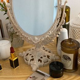 Table Decorative Mirror Nordic Vanity Glass Macrame Small Vintage Decorative Mirror Bathroom Miroir Decoratif House Decoration