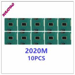 CPUs 10pcs 2020M SR0U1 SR184 SROU1 Laptop CPU Processor DualCore 2.4GHz L3 2M Socket G2 / rPGA988B