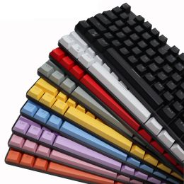 Accessories Mechanical 104 Keys Pure Colour Keycaps Keyset for Gameplayer Gaming Keyboard Esports Gaming Keyboard Buttons Replace Key Cap