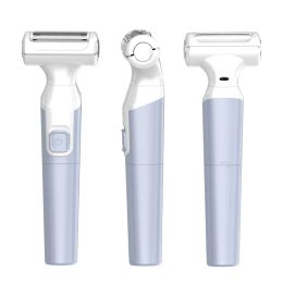 Shavers Ladies Under Arm Leg Shave Safety Electric Body Facial Hair Remove Razor Hire Cutter for Girl Wonan Pubis Haircut Machine Unisex