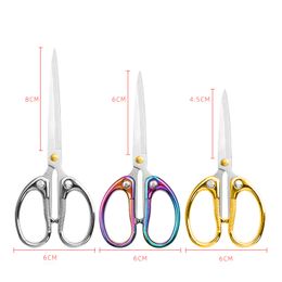 1pc Professional Student Scissors Fabric Cutter Tailor's Scissors Household Stationery Office Sewing Tools for DIY Nail Art