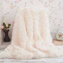 Blankets Soft Plush On The Beds 160x20cm Comfortable Throw Blanket Winter Bed And Throws Useful Things For Home