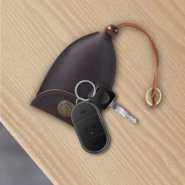 Classic Car Key Holder PU Leather Key Storage Bag Keychain Holder for Women