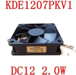 Cooling Free Shipping original SUNON 7020 70x70x20mm 7cm 12V 2.0W KDE1207PKV1 3PIN Optoma speed measuring projector fan