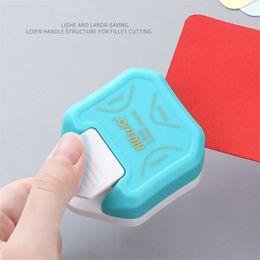R4/R7/R10mm Plastic Punching Machine 3 In 1 Round Corner Trimmer Cutter DIY Card Paper Hole Punch Photo Scrapbooking Puncher