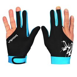 1pcs Three Fingered Billiard Gloves Pool Snooker Glove For Men Women Fits Both Left And Right Hand Billiard Accessories #W5