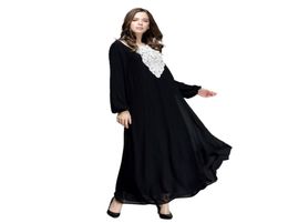 Ethnic Clothing 2021 Abaya Dubai Muslim Dress Women Fashion Long Maxi Double Layer Loose Gown Islam1372705