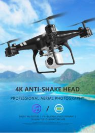 Drones New Drone 4k Camera HD Wifi Transmission Fpv Drone air Pressure Fixed Height fouraxis Aircraft Rc Helicopter With Camera
