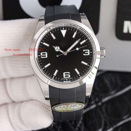 39Mm C Luminous SUPERCLONE 214270 Explorer 904L Watch Designer Men Grey Dial Wristwatches 2024 II Clean Factory Mechanical 3132 Lean 882