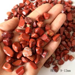 Wholesale 100g 4 Size Natural Red Jasper Crystal Tumbled Stone Gemstone Mineral Chip Quartz Crystals Natural Stones
