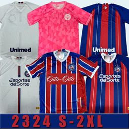 2023 2024 S-4XL Club Bahia soccer jerseys home football shirts home away CLAYSON RODRIGUINHO uniform JADSON DANIEL camisa 23/24 special training