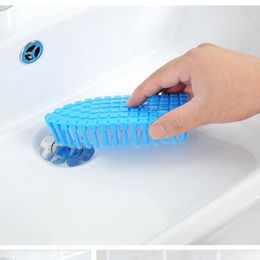Flexible Home Bathroom Cleaning Tool Plastic Toilet Brush Clothes And Floor Brush