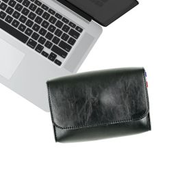 Cases Mini PU Leather Pouch Chargers Storage Bags For Travel USB Data Cable Mouse Organiser Electronic Gadget Bags