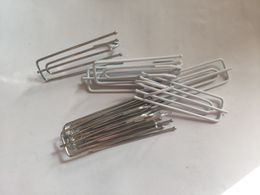 Curtain Accessories 10PCS/Lot Metal Four Fork Curtain 4-Prong Hooks DIY Home Curtains Accessorie for Window Top