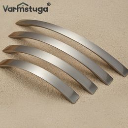 VARMSTUGA 96mm~224mm Cabinet Handles Knobs Aluminium Alloy Door Kitchen Knobs Cabinet Pulls Drawer Furniture Handle Hardware