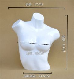 New Female Underwear Mannequin Torso For Display Women Bra Model Show swimming underwear Bust Transparent and White