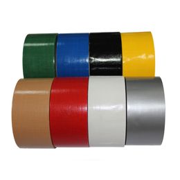 10M/Roll Adhesive Cloth Duct Tape Waterproof Sticky Craft Repair Carpet Tape Multicolor Strong DIY Decor Tape Sticky 2cm/5cm