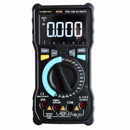 RICHMETERS 20A Big Digital Multimeter 8000 Counts Black Screen NCV AC/DC Voltage Current Ohm Temperature RM405A