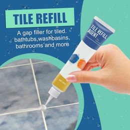 Tile Grout Gap Repair Colour Pen Wall Porcelain Bathroom Paint Cleaner Waterproof Mouldproof Filling Agents Sealant Gap Filler