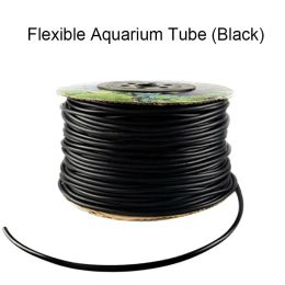 Black Aquarium 1m/3m/5m/10m Oxygen Pump Hose Air Bubble Stone Aquarium Fish Tank Pond Pump Tube 4*6mm