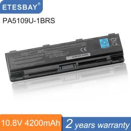 Batteries ETESBAY PA5109U PA5109U1BRS Laptop Battery For Toshiba C40 C45 C50 C50D C55 C55D C55DT C55T C70 C75DT Series PABAS272 PA5110U