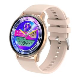 Watches AMOLED HK89 Smart Watch 1.43" BT Call Health Monitoring NFC Voice Assistant Always on Display Men Women Tracking Fitness Sports