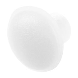 100 pcs home furniture decor 5 mm white plastic hole drilling cover