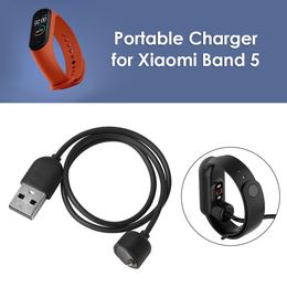 USB Charger Wire for Xiaomi Mi Band 2/3/4/5 Smart Wristband Bracelet Replacement Dock Charging Cable Fast Charging Cable