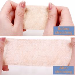 5CM*450CM Self Adhesive Elastic Bandage Non-woven Fabric Tape Protective Gear Knee Elbow Support Injury Pad