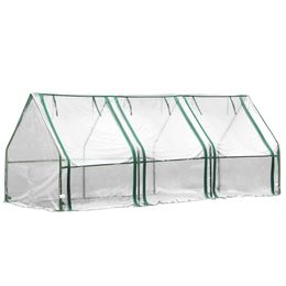 3 Sizes Greenhouse PVC Transparent Plant Cover without Frame for Indoor Outdoor Gardens Vegetable Plant Seeds Growing