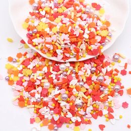 10g Slime Crystal Mud Epoxy Accessory Clay Slices Small Fresh Beaded Polymer Clay Xmas Mixed Series Flake Sprinkle Hairpin Decor