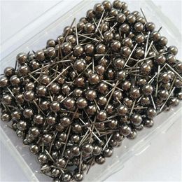 200pcs/set fashion Sewing Needles Metallic plastic safety pin ball needle cork office fixed knitting needles wedding pin