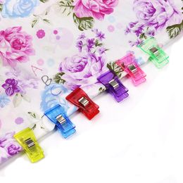 Mixed Plastic Sewing Clips Clothes Clips for Patchwork Fabric Quilting Craft Hemming Clip Holder Garment Sewing Supplies