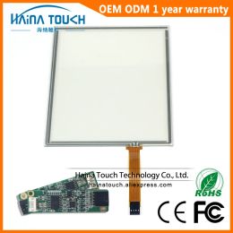 Panels Win10 Compatible 10.4 inch laptop touch screen, 4 wire resistive USB touch screen panel overlay kit