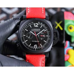 for Mens Mechanical Watch Luxury Automatic Sapphire Mirror 47mm 13mm Imported Rubber Watchband Brand Italy Sport Wristwatches 5LJI
