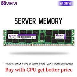 RAMs RAM VIRIVI DDR3 4GB 8GB 16GB 32GB Server Memory 1066 1333 1600 1866Mhz REG ECC 2011 1366 Pin CPU X58 X79 Motherboard Dimm