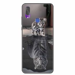 For Cubot X19 Case X 19 Lovely Printing Cat Soft Phone Cases for Cubot P40 Silicone Back Cover P 40 TPU Bumper Protective Capas