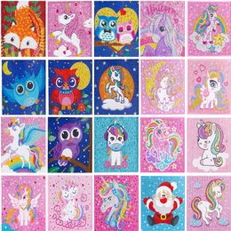 A Diamond Painting Kits for Kids Unicorn, Diamond Art Kits for Kids Ages 6+, Paint by Number with Diamonds for Beginners