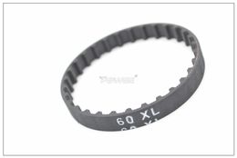 POWGE 60/64/66/68 XL Timing Belt W=6.35mm 9.4mm Perimeter 152.4/162.56/167.64/172.72mm Rubber XL Belt Inch Trapezoid